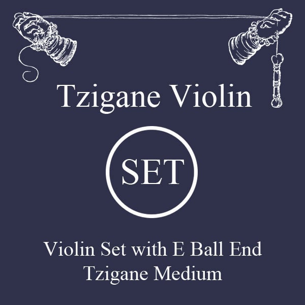 LARSEN STRINGS STRINGS VIOLIN TZIGANE MULTIFILAMENT-FIBERKERN MEDIUM 