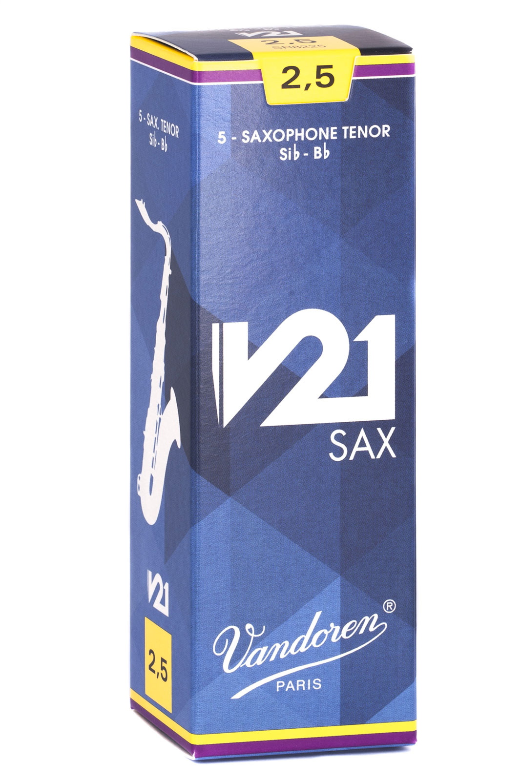 VANDOREN TENOR SAXOPHONE REEDS V21 2,5