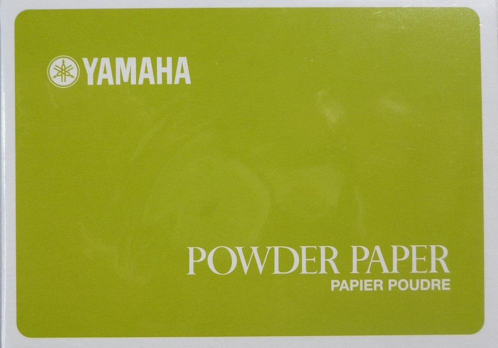 YAMAHA CARNET PAPIER POUDRE TAMPONS