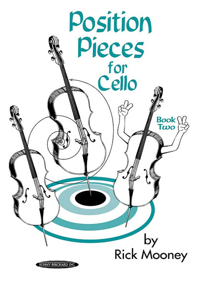 ALFRED PUBLISHING MOONEY RICK - POSITION PIECES BOOK 2 - CELLO