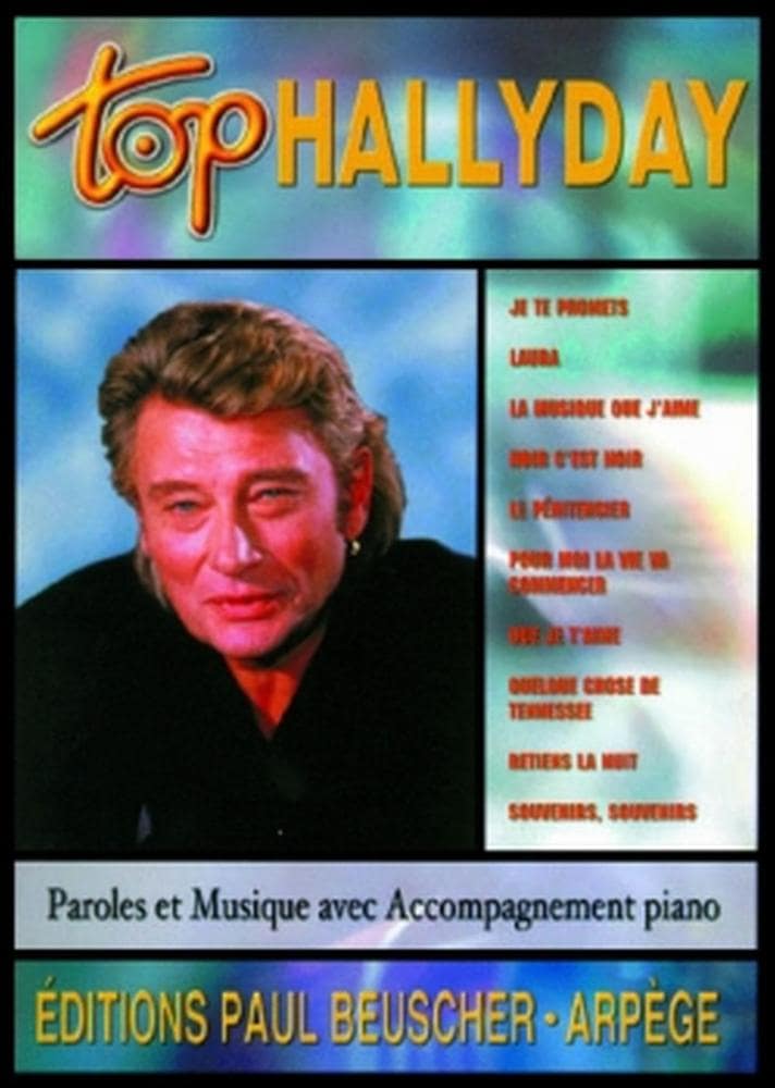 PAUL BEUSCHER PUBLICATIONS HALLYDAY JOHNNY - TOP HALLYDAY - PVG