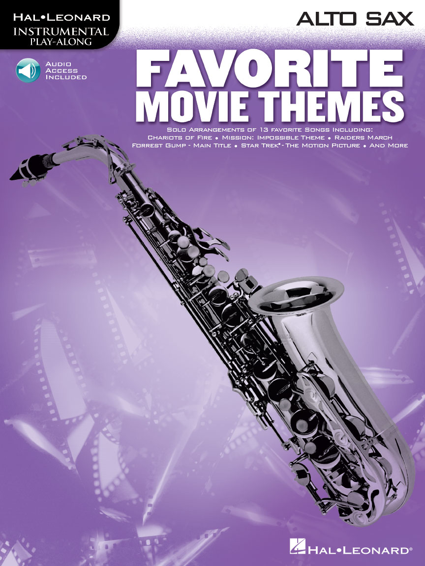 HAL LEONARD FAVORITE MOVIE THEMES FOR ALTO SAXOPHONE + AUDIO ACCESS 