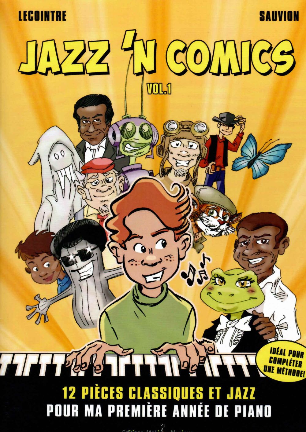 HAL LEONARD LECOINTRE PH. - JAZZ'COMICS VOL.1 - PIANO 