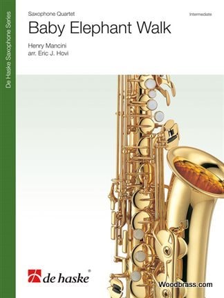 DEHASKE MANCINI H. - BABY ELEPHANT WALK - 4 SAXOPHONES