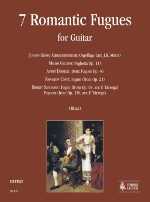 UT ORPHEUS 7 ROMANTIC FUGUES FOR GUITAR 