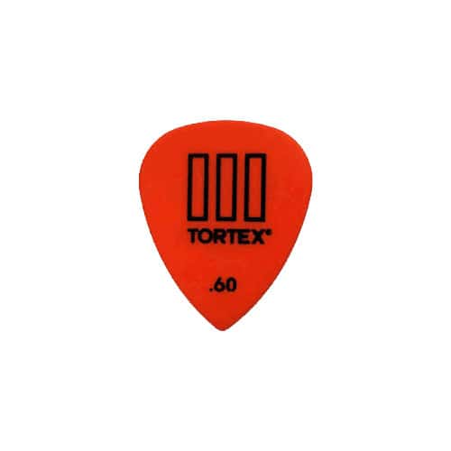 JIM DUNLOP ADU 462P60 - TORTEX T3 PLAYERS PACK - 0,60 MM (BY 12)