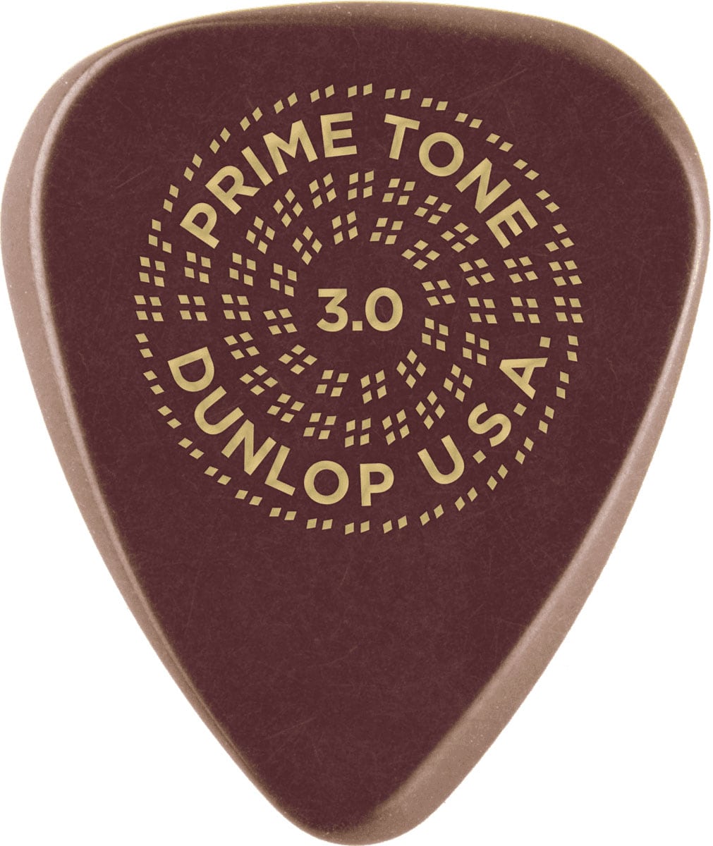 JIM DUNLOP MEDIATORS PRIMETONE STANDARD PLAYER'S PACK OF 3, 3,00MM