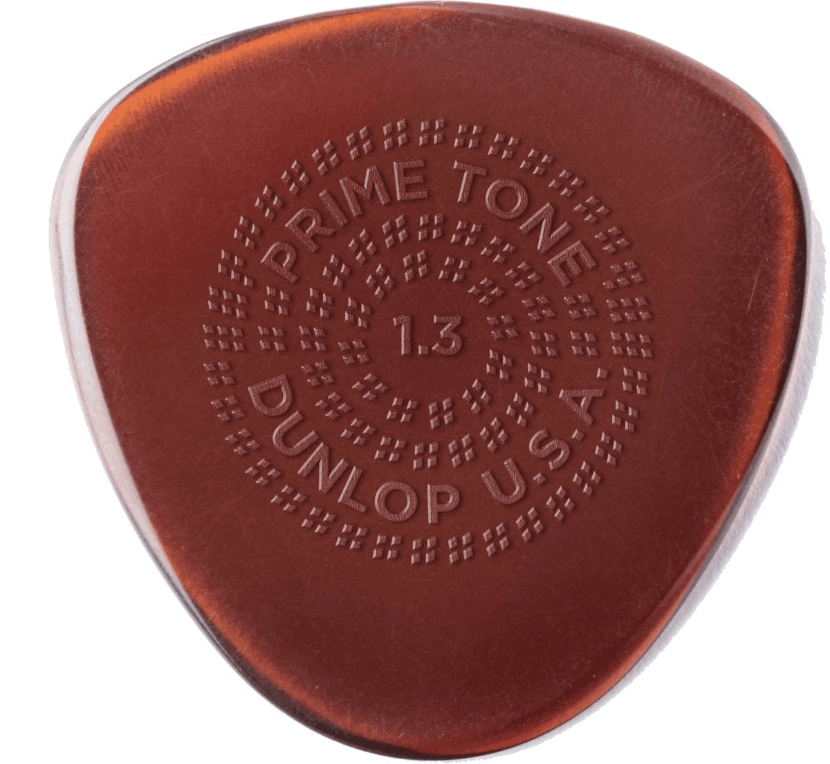 JIM DUNLOP MEDIATORS PRIMETONE SEMI-ROUND SEMI-ROUND PRIMETONE SEMI-ROUND GRIP 1.3MM 12 PACK