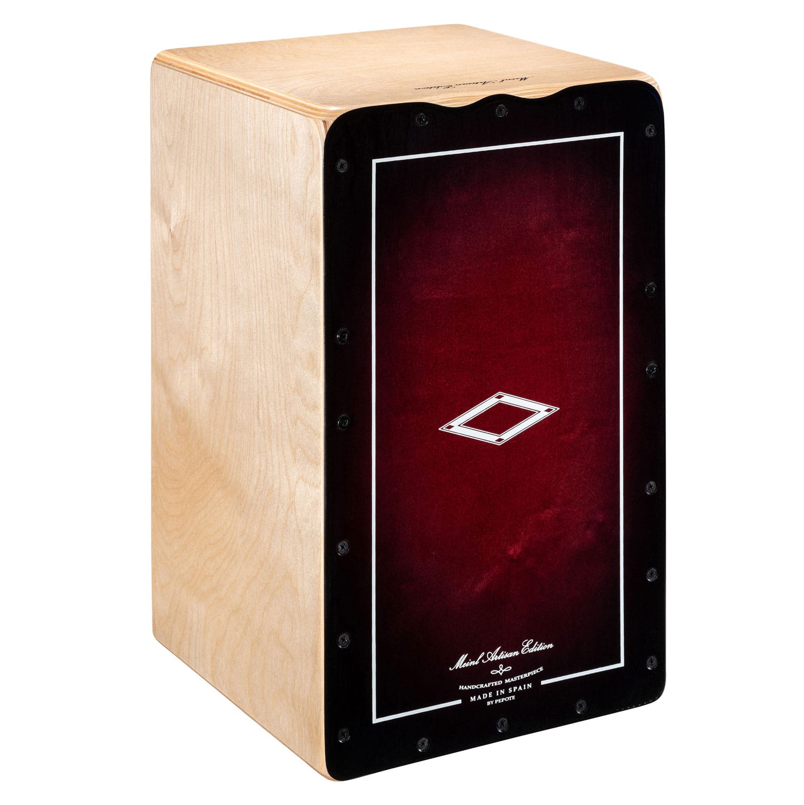 MEINL PERCUSSION ARTISAN EDITION CAJON TANGO LINE, RED FADE