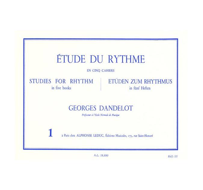 LEDUC DANDELOT GEORGES - ETUDE DU RYTHME VOL.1