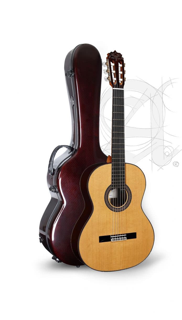 ALHAMBRA PROFESSIONAL LUTHIER JMV SERIE NT + CASE 9558