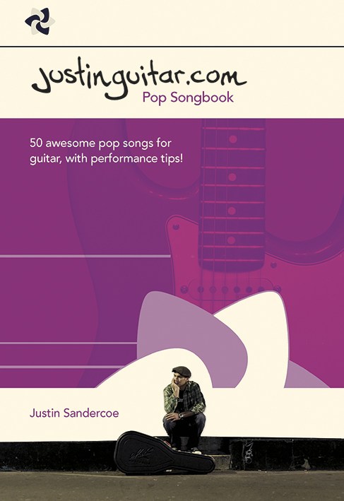 WISE PUBLICATIONS JUSTIN SANDERCOE - JUSTINGUITAR.COM POP SONGBOOK - GUITAR TAB