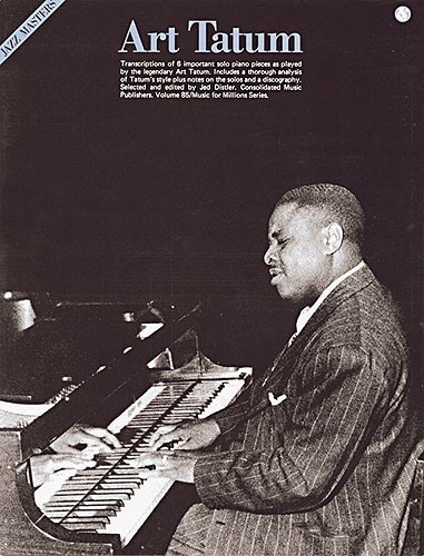 MUSIC SALES ART TATUM JAZZ MASTERS SERIES - PIANO SOLO AND GUITAR