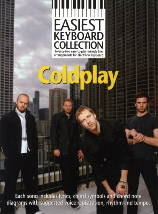 MUSIC SALES EASIEST KEYBOARD COLLECTION - COLDPLAY - KEYBOARD