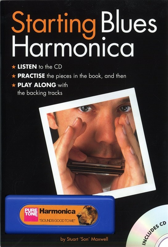 WISE PUBLICATIONS STUART 'SON' MAXWELL - STARTING BLUES HARMONICA - HARMONICA