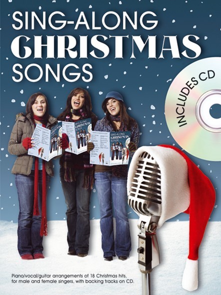 MUSIC SALES SING-ALONG CHRISTMAS SONGS + CD - PVG