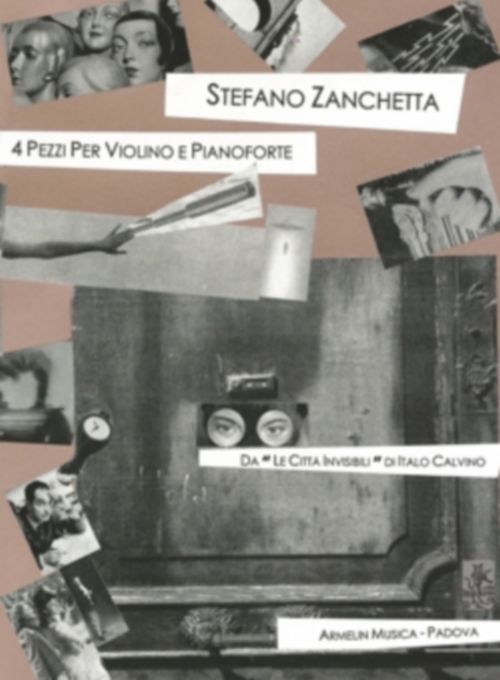 ARMELIN ZANCHETTA STEFANO - 4 PIECES - VIOLON & PIANO