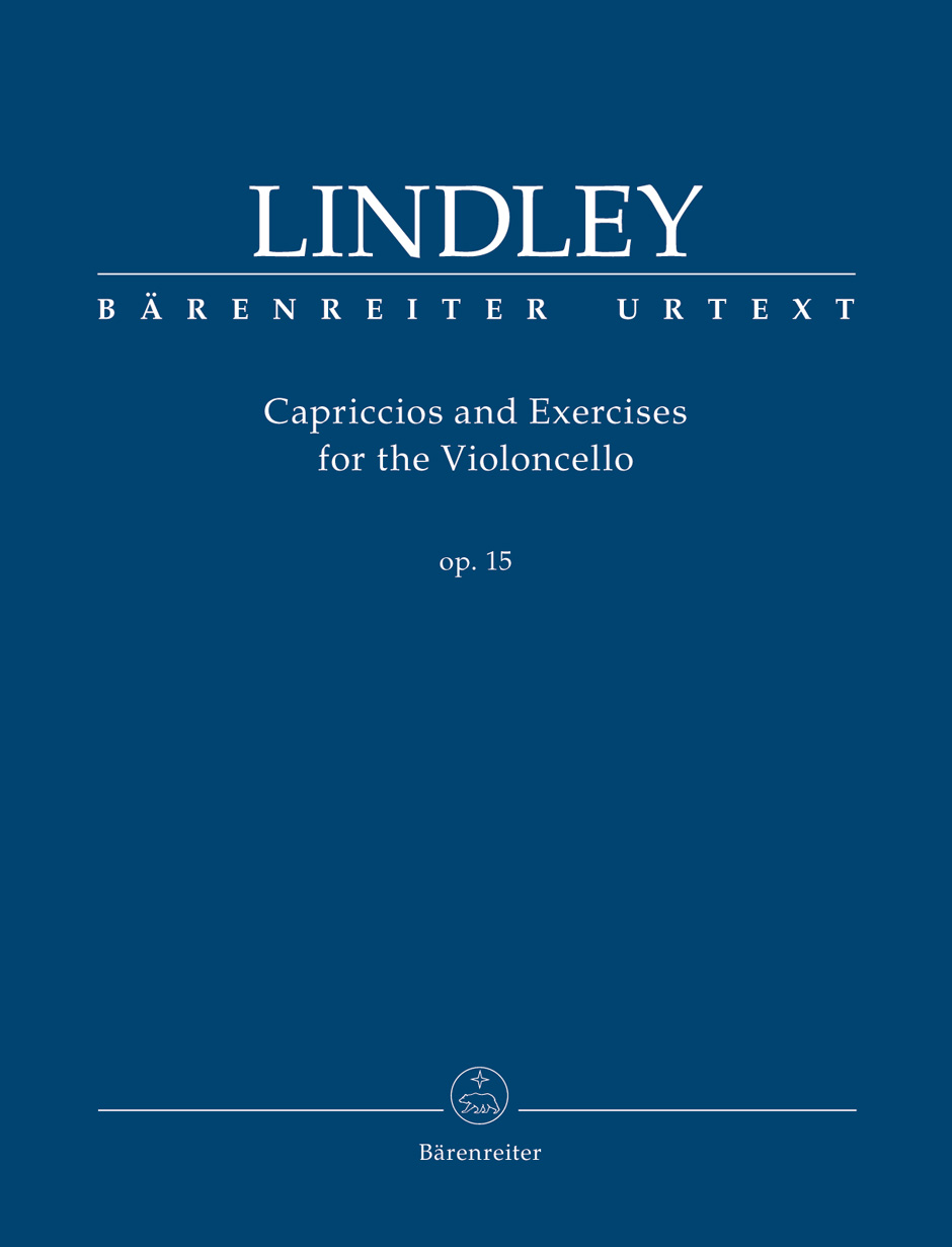 BARENREITER LINDLEY ROBERT - CAPRICCIOS & EXERCICES OP.15 - VIOLONCELLE