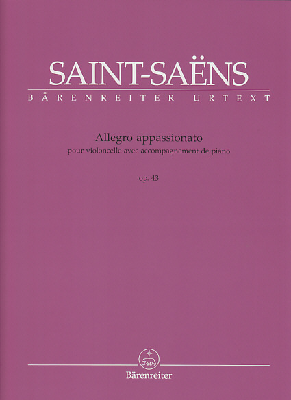 BARENREITER SAINT-SAENS - ALLEGRO APPASSIONATO OP.43
