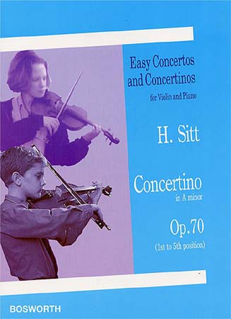 BOSWORTH SITT HANS - CONCERTINO OP.70 - VIOLON, PIANO