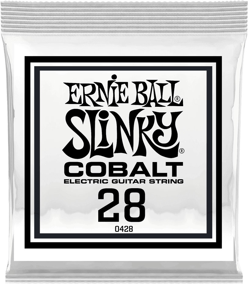 ERNIE BALL .028 COBALT WOUND ELECTRIC GUITAR STRINGS