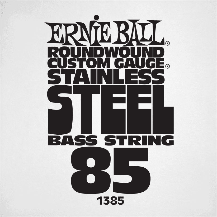 ERNIE BALL .085 STAINLESS STEEL ELECTRIC BASS STRING SINGLE