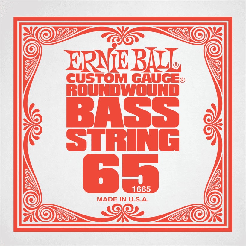 ERNIE BALL .065 NICKEL WOUND ELECTRIC BASS STRING SINGLE