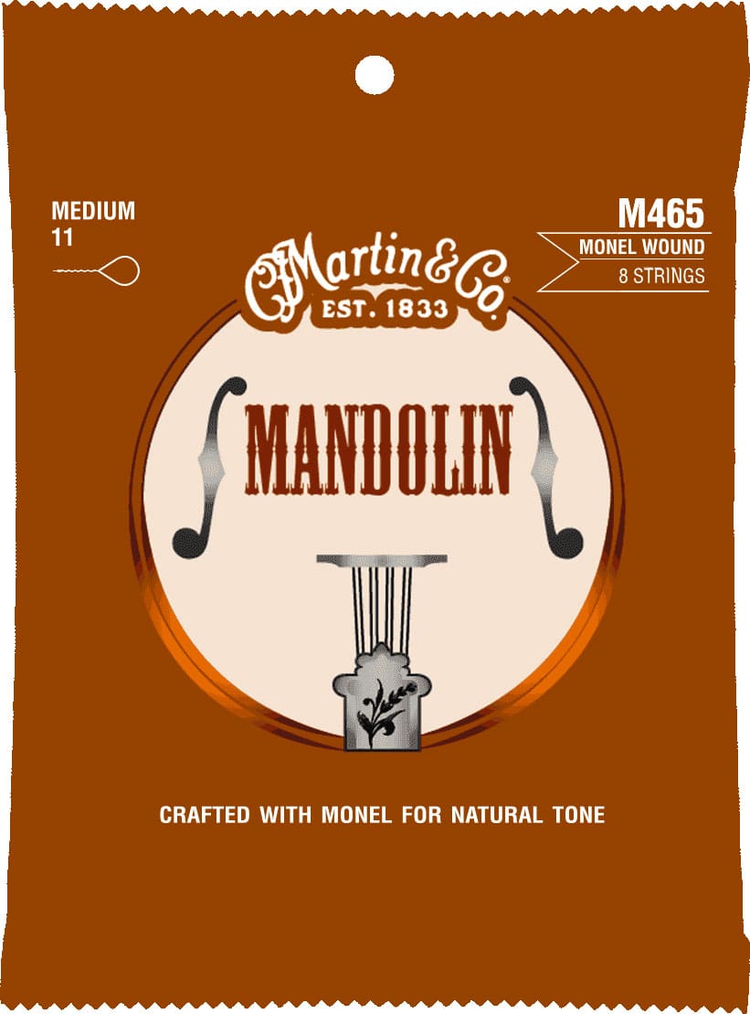 MARTIN & CO M465 MANDOLINE RETRO MANDOLIN 465 SET 8 STRINGS MEDIUM