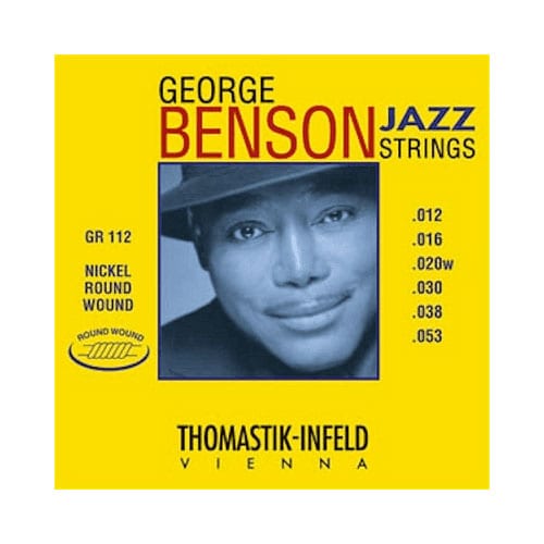 THOMASTIK JAZZ GEORGE BENSON ROUND WOUND SET 12-53