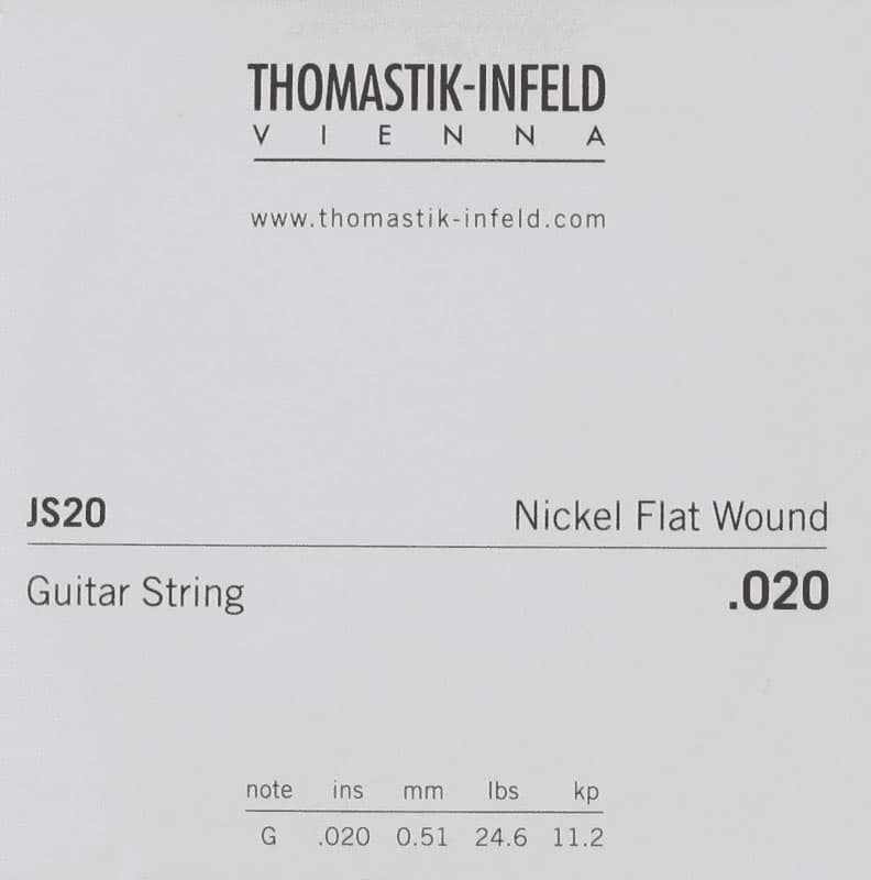 THOMASTIK THOMASTIK STRINGS FOR ELECTRIC GUITARS STRINGS DETAIL.020