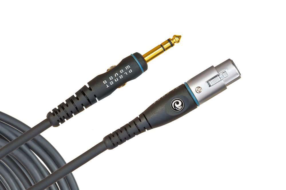 D'ADDARIO AND CO CUSTOM MICROPHONE CABLE BY D'ADDARIO XLR FEMALE TO 1/4