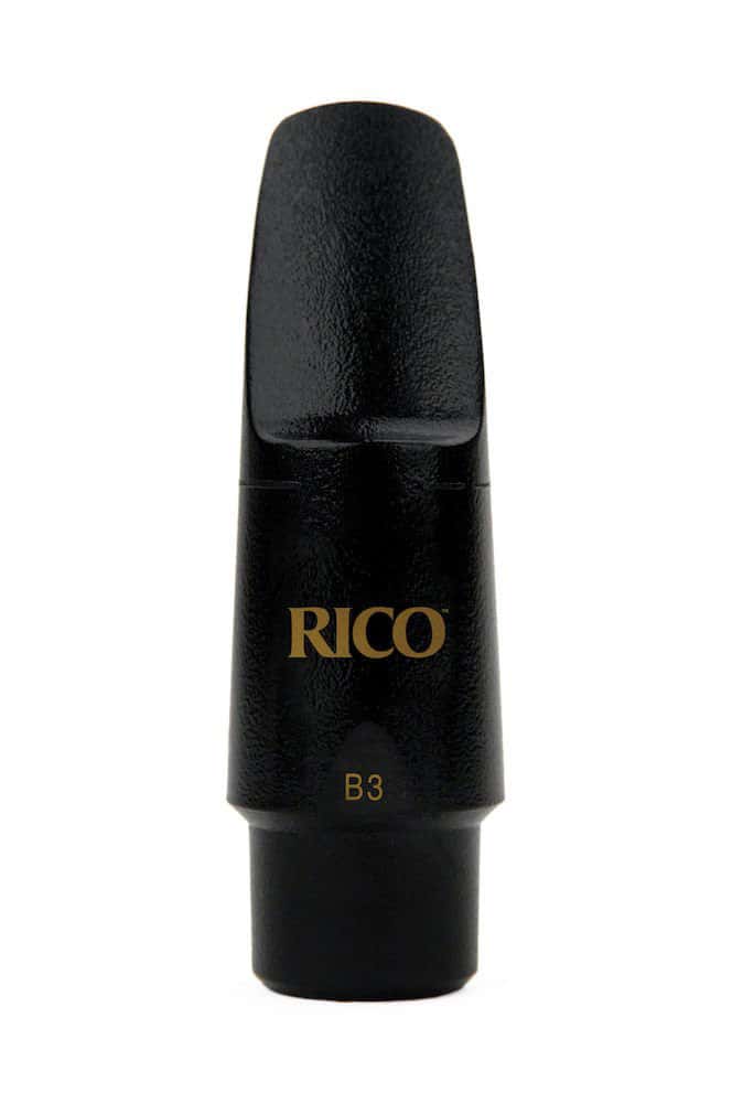 D'ADDARIO - RICO D'ADDARIO WOODWINDS RRGMPCSSXB3 RICO MONDSTUCK VOOR SOPRAANSAXOFOON GRAFTONITE B3