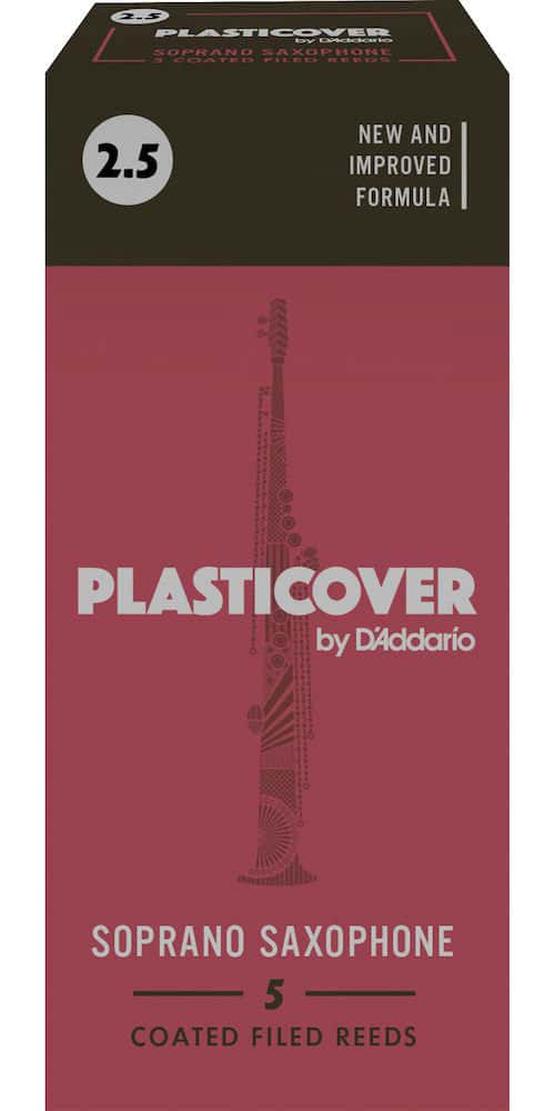 D'ADDARIO - RICO RICO PLASTICOVER SOPRANO SAXOPHONE REEDS 2.5 