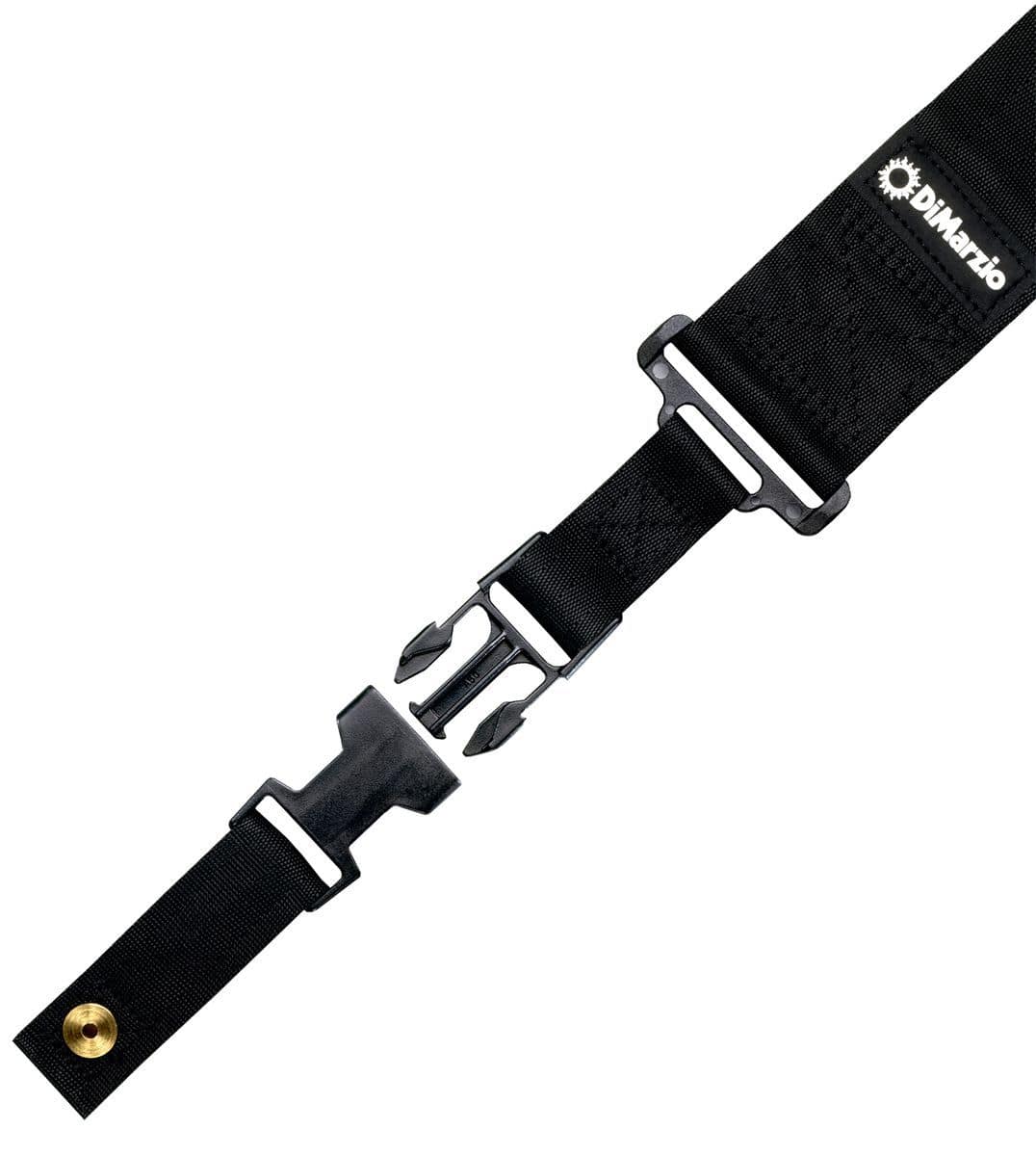 DIMARZIO DD2220-BK CLIPLOCK STRAP BLACK