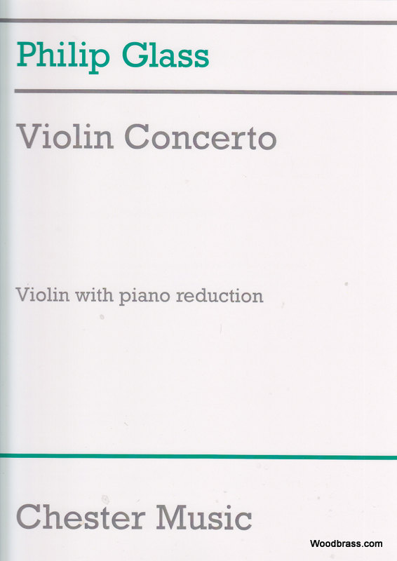 CHESTER MUSIC GLASS PH. - VIOLIN CONCERTO - VIOLON ET PIANO
