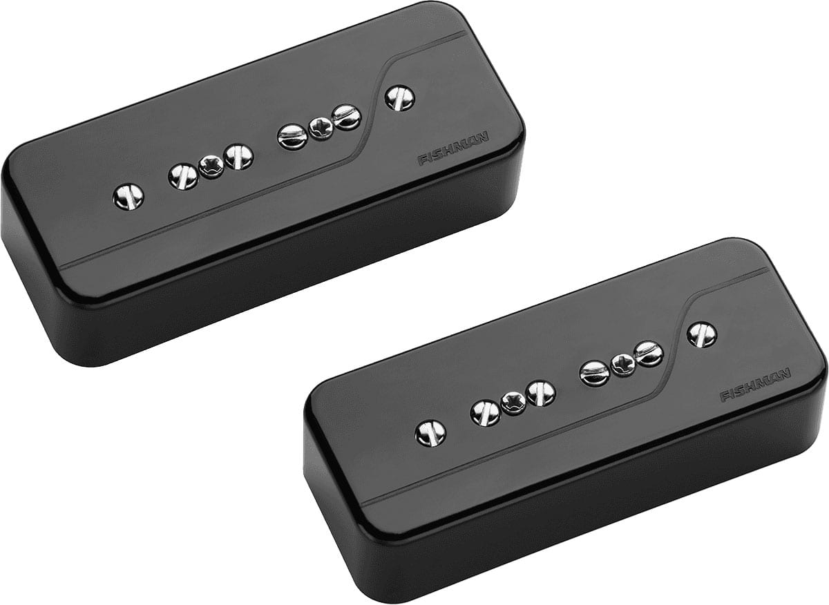 FISHMAN FLUENCE SIGNATURE SERIES ELECTRIC GUITAR PICKUP SET GREG KOCH P90 BLACK