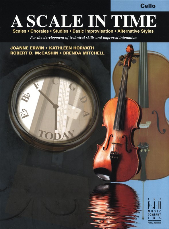 MUSIC SALES ERWIN HORVATH MCCASHIN MITCHELL A SCALE IN TIME - CELLO