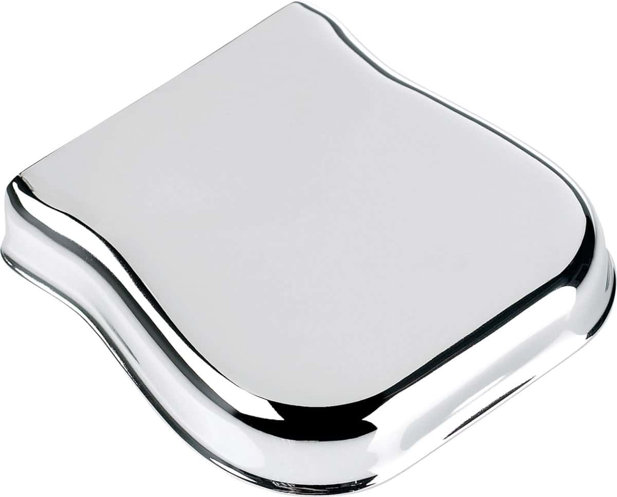 FENDER PURE VINTAGE TELECASTER ASHTRAY BRIDGE COVER, CHROME