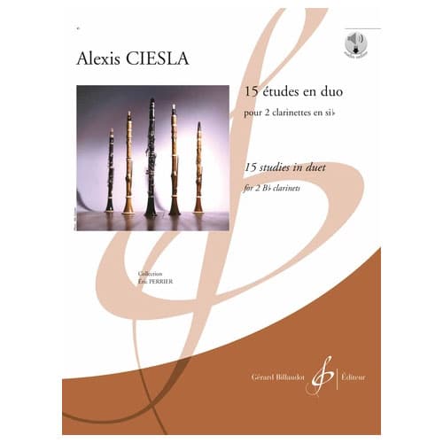 BILLAUDOT CIESLA ALEXIS - 15 ÉTUDES EN DUO