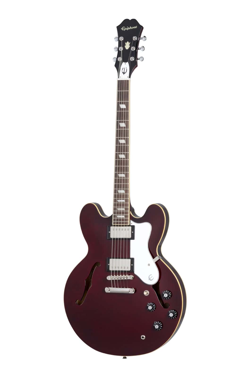 EPIPHONE RIVIERA ARTIST NOEL GALLAGHER + CASE DARK RED WINE IBG