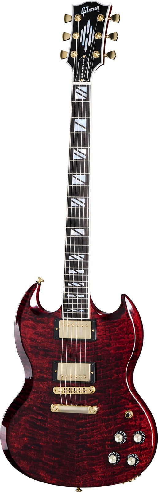 GIBSON USA SG SUPREME WINE RED