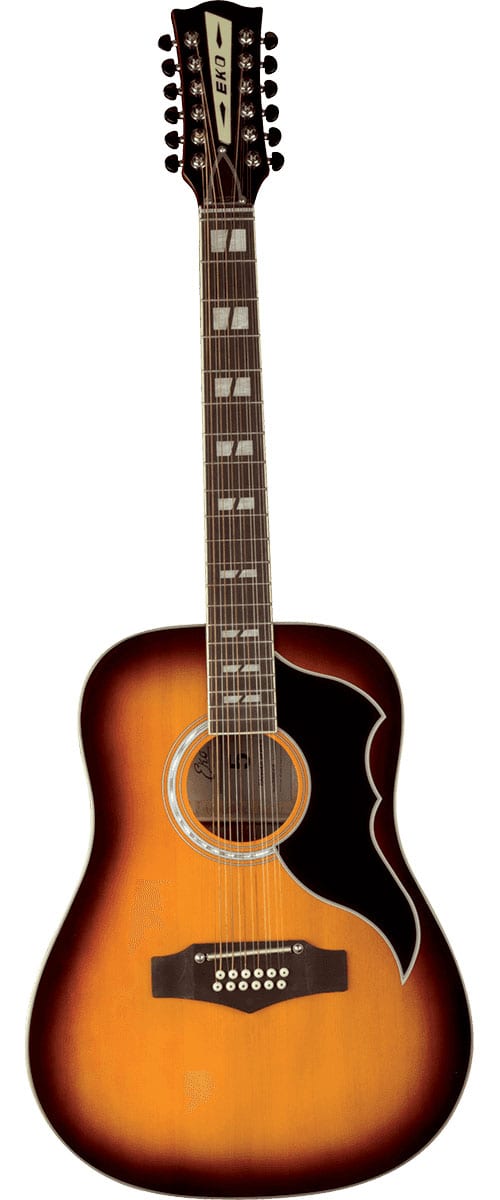 EKO DREADNOUGHT RANGER VINTAGE REISSUE 12 HONEY BURST