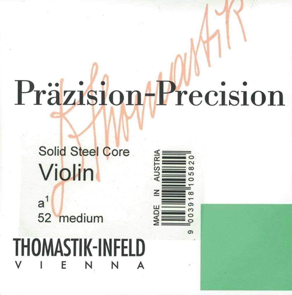 THOMASTIK STRINGS VIOLIN PRAZISION STEEL SOLID CORE D ROUNDWOUND 53