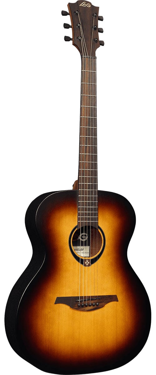 LAG TRAMONTANE T70A-BRB TRAMONTANE AUDITORIUM BROWN BURST