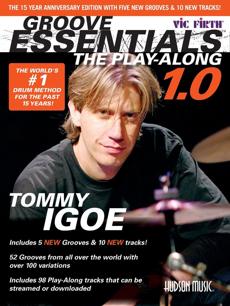 HAL LEONARD TOMMY IGOE GROOVE ESSENTIALS VOLUME 1 THE PLAY-ALONG DRUMS + AUDIO TRACKS - DRUMS