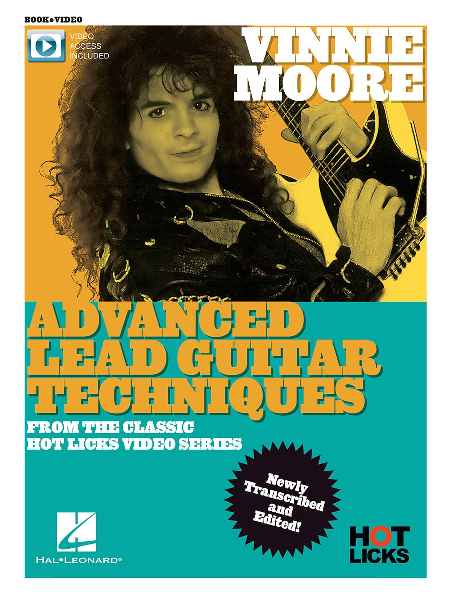 HAL LEONARD VINNIE MOORE - ADVANCED LEAD GUITAR TECHNIQUES