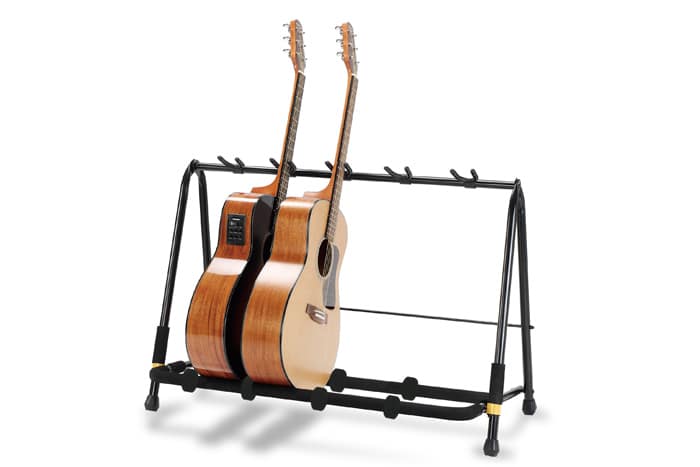 HERCULES STANDS GUITAR RACK - HOLDS 5 GUITARS GS525B