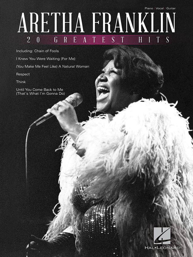 HAL LEONARD ARETHA FRANKLIN - 20 GREATEST HITS - PVG