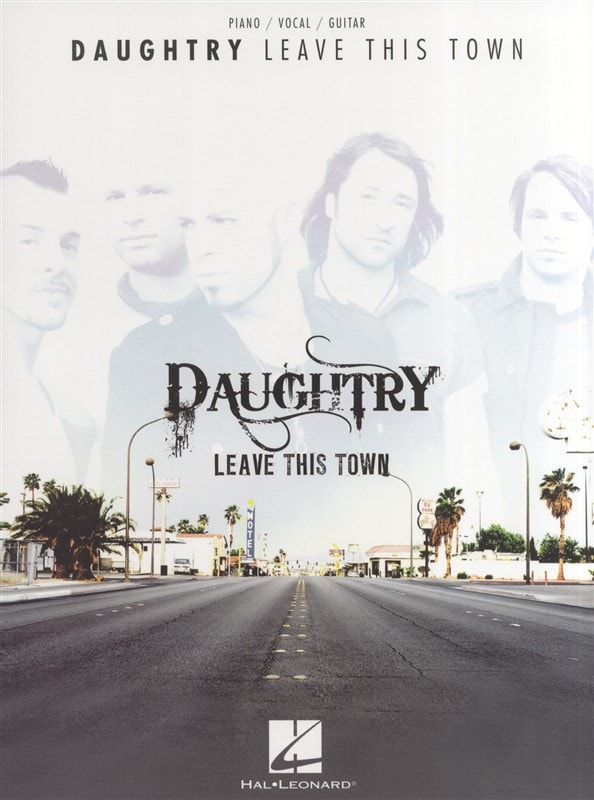 HAL LEONARD DAUGHTRY LEAVE THIS TOWN - PVG