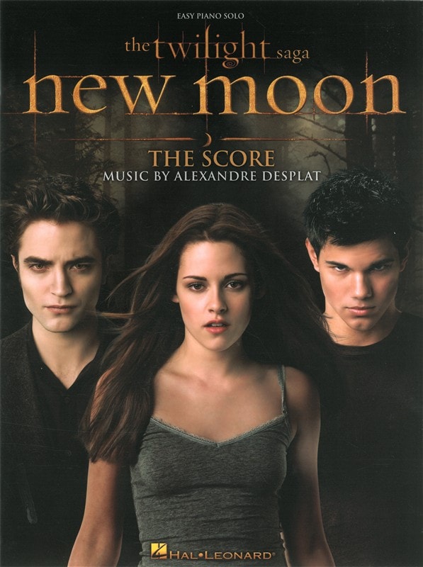 HAL LEONARD DESPLAT - TWILIGHT NEW MOON THE SCORE EASY - PIANO SOLO